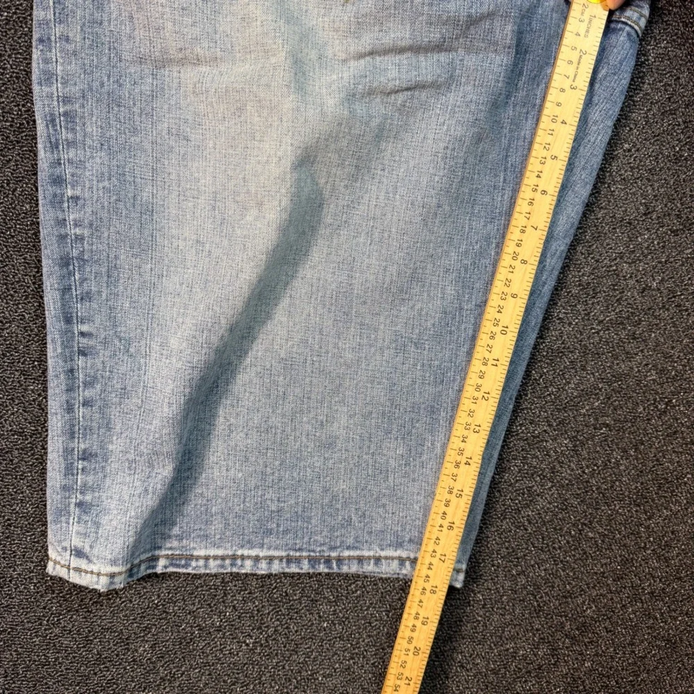 Vintage Sean John Premium Denim Mens 42 Light Wash Baggy Jean Shorts Y2K Hip Hop